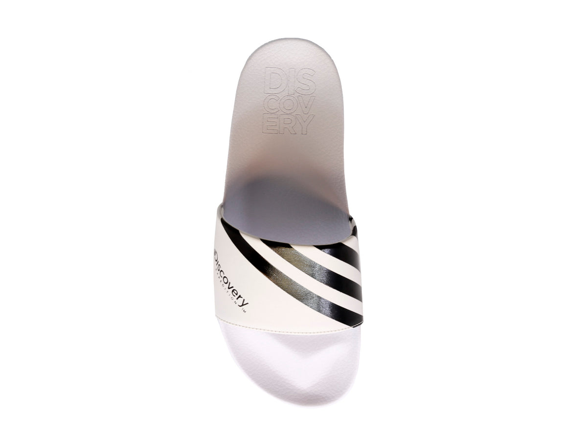 Sandalia Slide Discovery Nishi 07 Blanco Para Caballero.